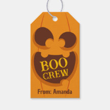 Halloween Boo Crew Pumpkin Spooky Retro Ansikte