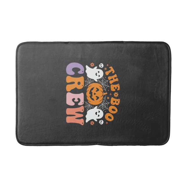 Halloween Boo Crew Spökpumpa Design_1 Badrumsmatta (Framsidan)