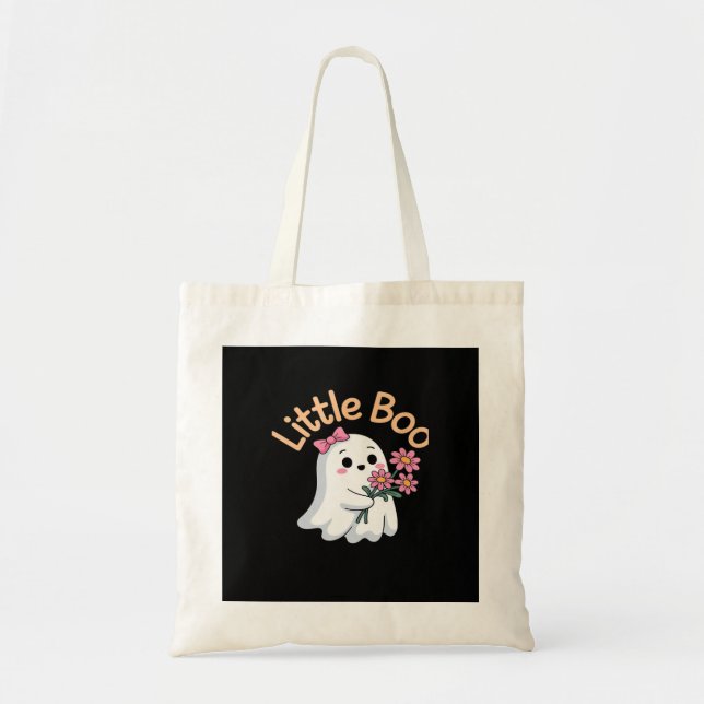 Halloween Boo Cute-familjen Tygkasse (Framsidan)