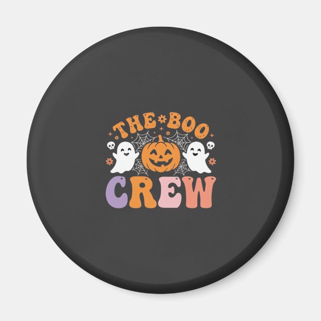 Halloween Boo-gänget Spökpumpa Design_1 Magnet (Framsidan)