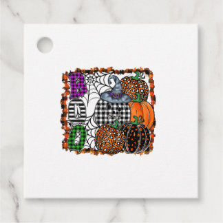 Halloween Boo          Gåvor Etiketter