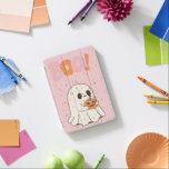 halloween boo ghost and pumpkins iPad mini skydd<br><div class="desc">pink ghosts and pumpkins notebook</div>