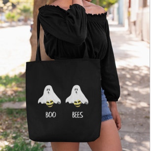 Halloween Boo Ghost Bees Vuxen Funny Tygkasse