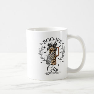 Halloween Boo Jee Gigi Hand Skeleton Funny Spooky Kaffemugg
