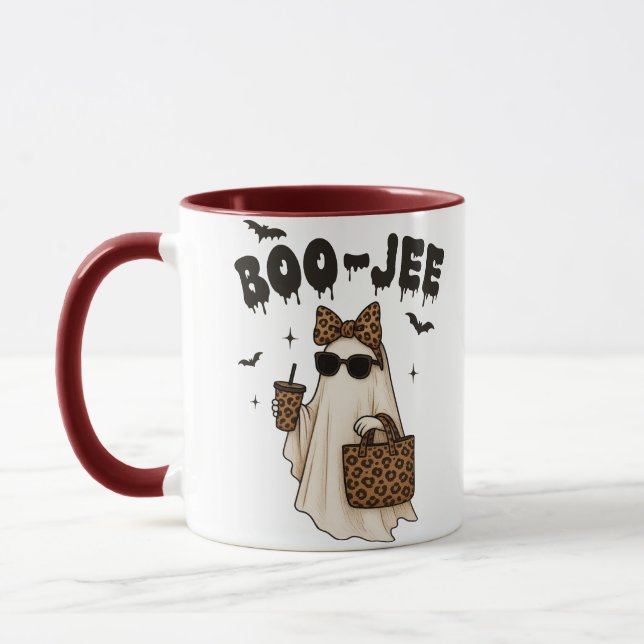 Halloween Boo-Jee Spöke  Mugg (Vänster)