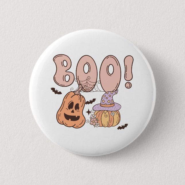Halloween Boo Knapp (Framsida)