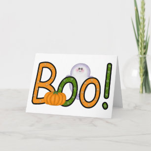 Halloween BOO! Kort