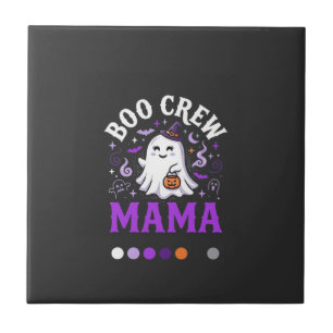 Halloween Boo Mamma Magi Kakelplatta