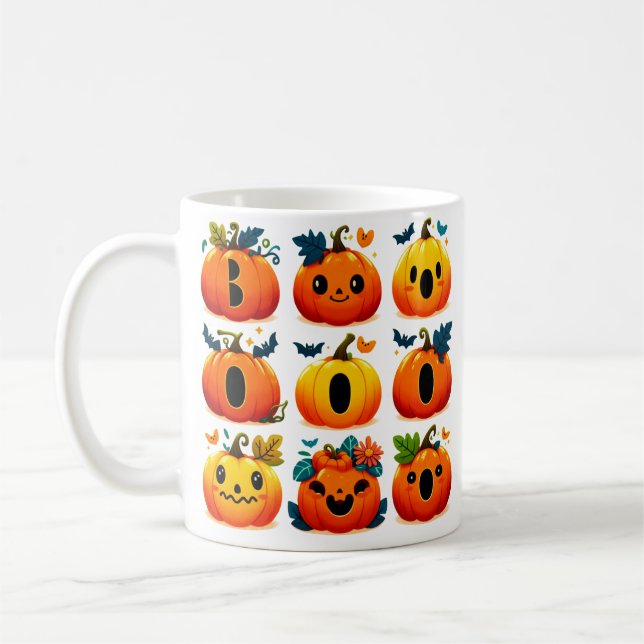 HALLOWEEN Boo Mugg (Vänster)