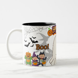 Halloween Boo Mugg - Cute Spooky Kopp