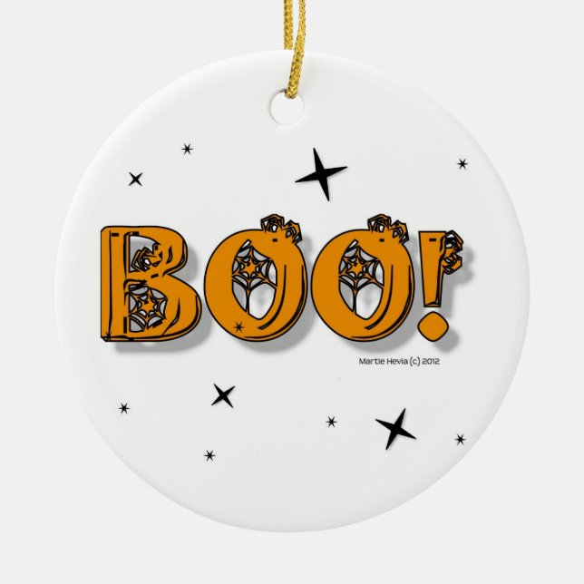 Halloween Boo! Ornament (Framsidan)