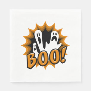 Halloween Boo! Pappersservett