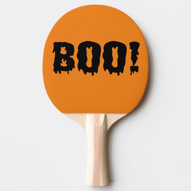 Halloween Boo! Pingisracket (Framsidan)