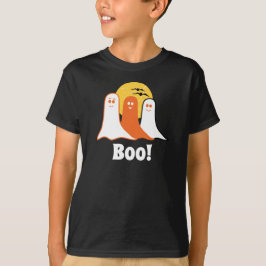 Halloween Boo Spöken, barn, familj T Shirt