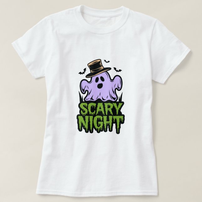 Halloween Boo T Shirt (Design framsida)