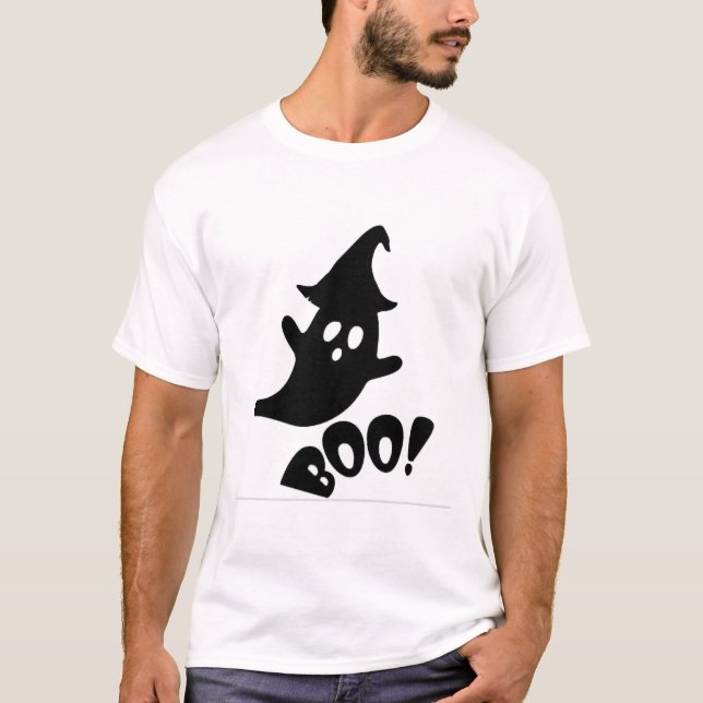 Halloween boo                 t shirt (Framsida)