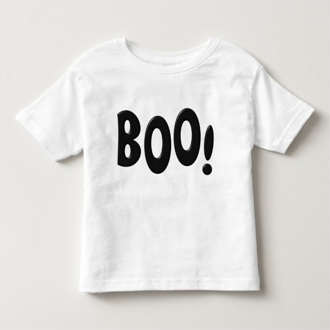Halloween BOO t-shirt (Framsida)