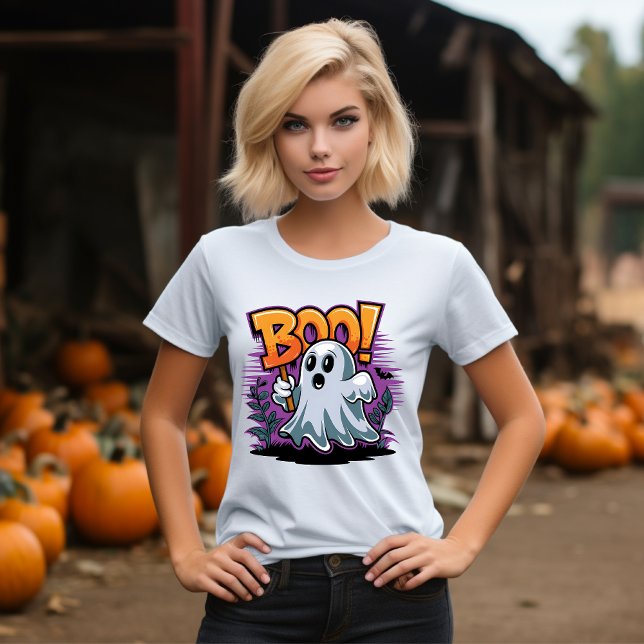 Halloween Boo T Shirt (Skapare uppladdad)
