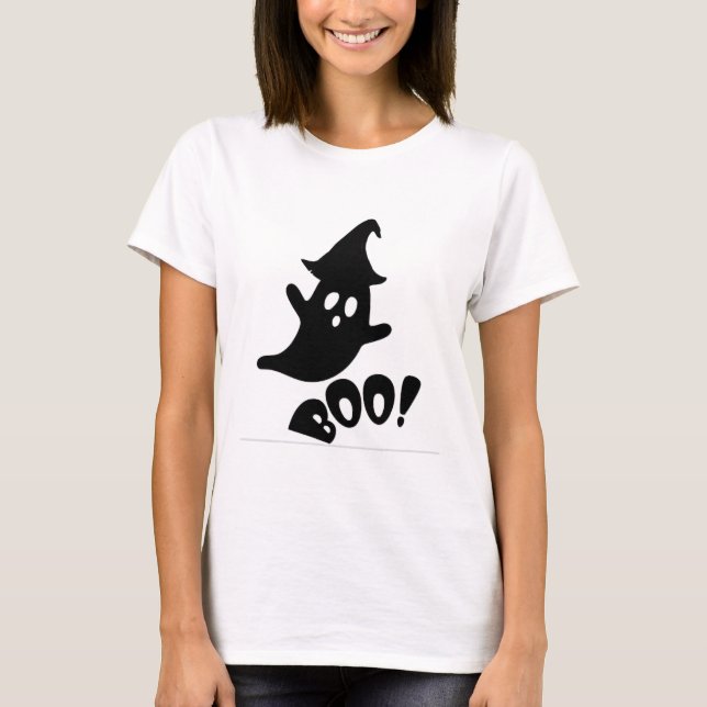 Halloween boo                 t shirt (Framsida)