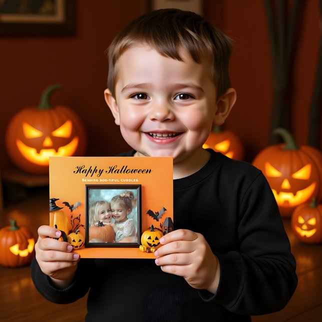 Halloween Boo-tiful Cuddles Kort (Halloween Boo-tiful Cuddles Card)