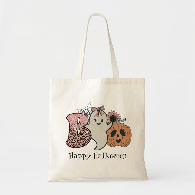 Halloween boo to Bag Tygkasse (Framsidan)