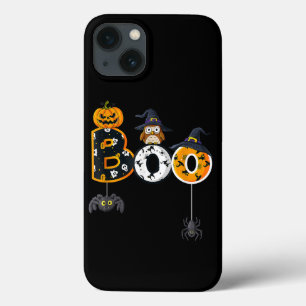 Halloween Boo Uggla med Witch Hat Spiders Boys Gir