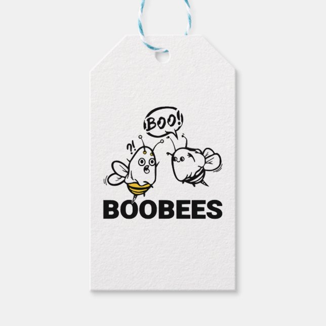 Halloween BooBees Presentetikett (Framsidan)
