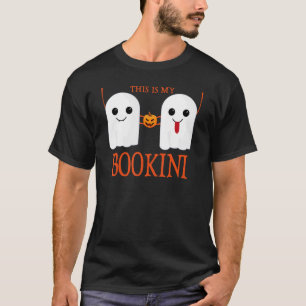 Halloween Bookini Ghost Bikini Boo T Shirt