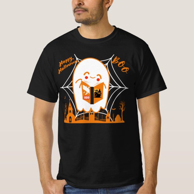 halloween books for infants t shirt (Framsida)