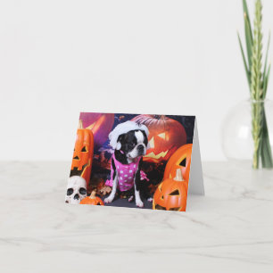 Halloween - Boston Terrier - Georgia Kort