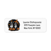 Halloween Boston Terrier Hundar