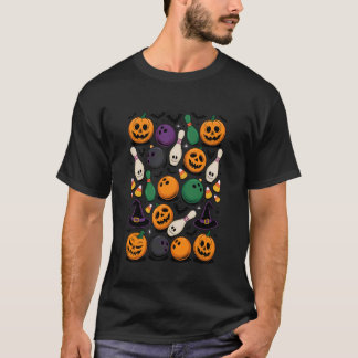Halloween Bowlings Bowler Bowl Bowlare T Shirt