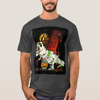 Halloween Boys Dinosaur Bard T re Scary Pumpkin Mo T Shirt
