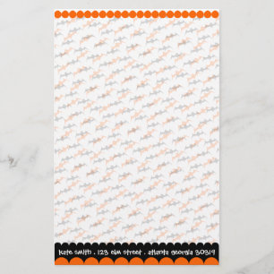 Halloween brevpappermall brevpapper
