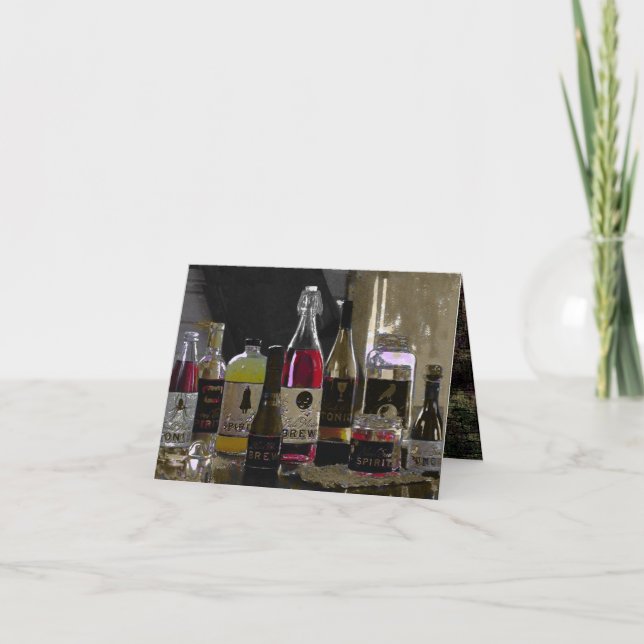 Halloween Brew ~ kort (Framsida)