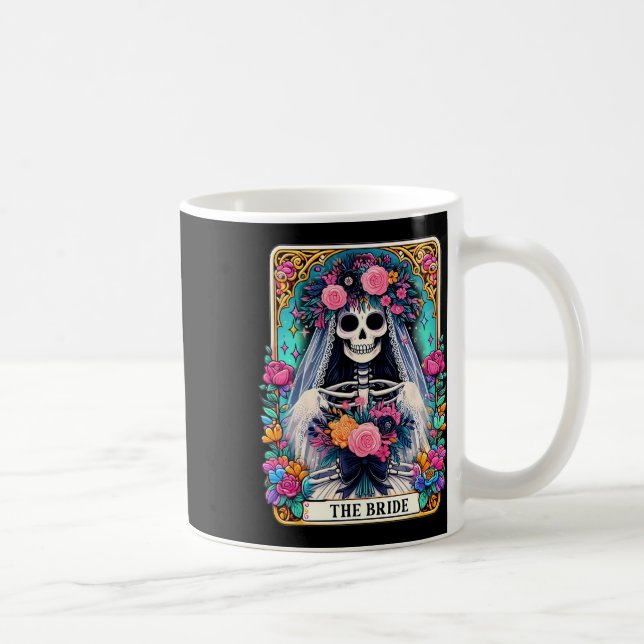 Halloween-brickkort, Mystical Boho Byche Kaffemugg (Höger)