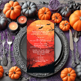 Halloween Bröllop-årsdagen Födelsedagsfest Meny