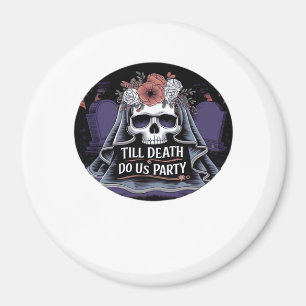 Halloween Bröllop-taloky Bröllop Halloween fest T Magnet