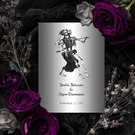 halloween-bröllopsinbjudan inbjudningar