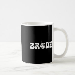 Halloween brud brudgum skelett par matchande kaffemugg