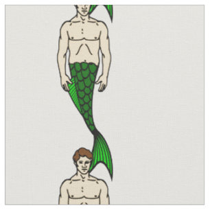 halloween brunette merman-sjöjungfru tyg