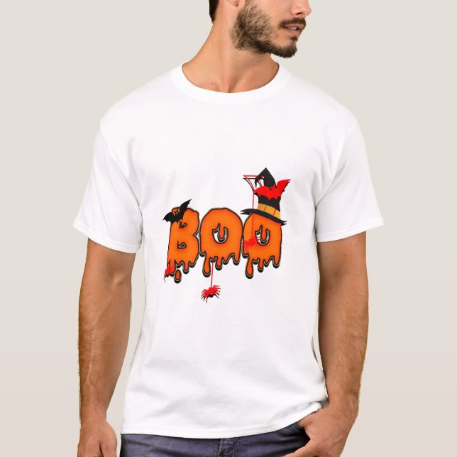 HALLOWEEN Bu             T Shirt (Framsida)