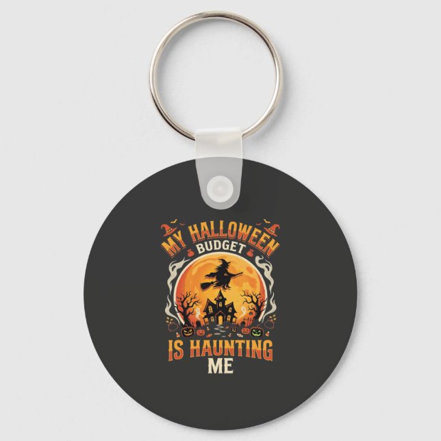 Halloween Budget Skräck Nyckelring (Framsida)