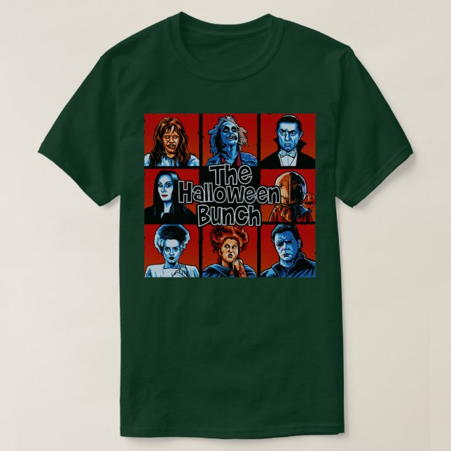 Halloween Bunch T Shirt (Design framsida)