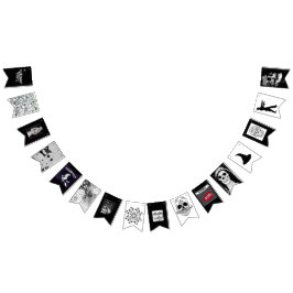 HALLOWEEN buntbanderoll Vimplar