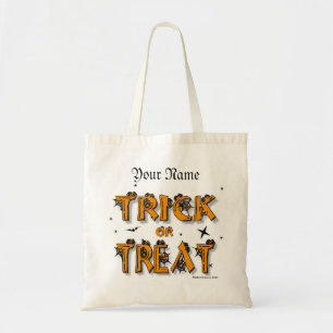 Halloween - Bus eller godis Bag (#8) Tygkasse