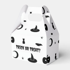 Halloween Bus eller godis Bag Presentaskar