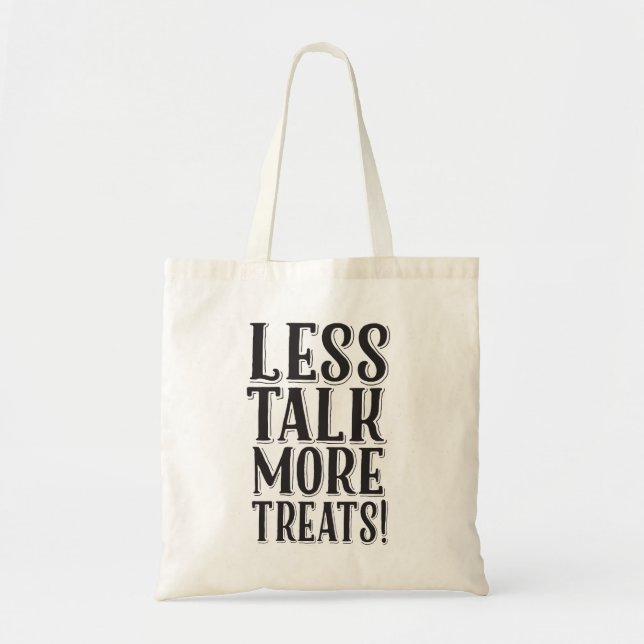 Halloween Bus eller godis Candy Tote Bag Tygkasse (Framsidan)