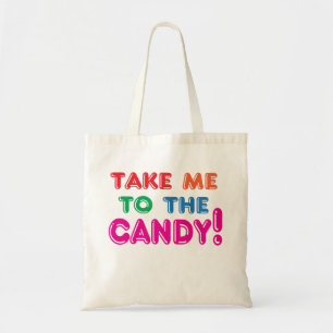 Halloween Bus eller godis Candy Tygkasse