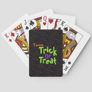 Halloween/Bus eller godis / Casinokort